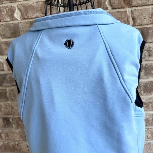 Ladies Sunice Weather Vest Size M Blue Front Zp Pockets Lined Golf Tenni… - Picture 5 of 12